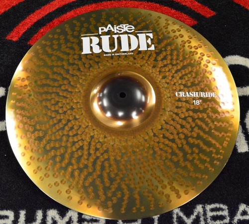 Paiste rude crash ride - 18",