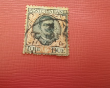 Regno d'italia francobollo 2 lire 1923 floreale usato
