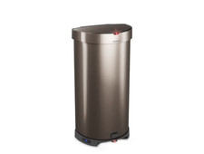EyeVac Touchless Trash Bin with Sensor Activate Vacuum (Gunmetal)