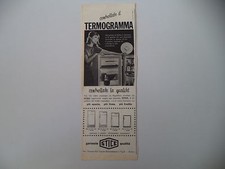 advertising Pubblicità 1961 FRIGORIFERO STICE