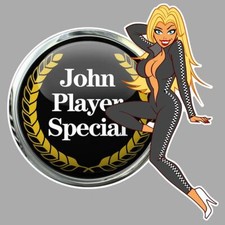JPS Left Pin Up Sticker gauche