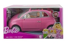 Mattel barbie auto fiat 500 - barbie,
