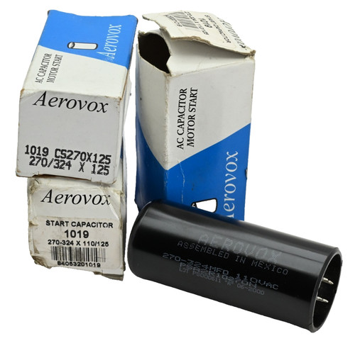 Lotto condensatore ac - 3x,
