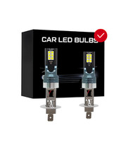 2 pezzi H1 lampadine fendinebbia LED faro per auto guida anteriore automatica