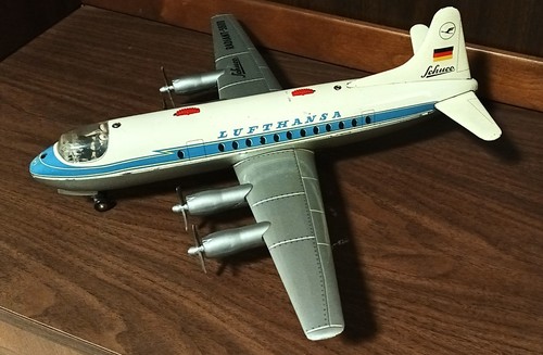 Aereo giocattolo schuco - aereo, 1956