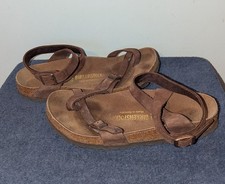 Sandali Birkenstock Yara donna taglia EU 40 US 9 pelle oliata marrone Habana