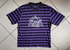 BROKE VINTAGE skull T-SHIRT hip-hop streetwear