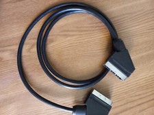 Cavo 1,5m SCART maschio 21p presa tv decoder dvb-t vcr lettore dvd cassette vhs