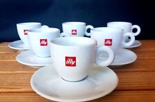 Set 6 Tazzine Illy Caffè + Piattini Tazzine misura media Espressino Bar Tazze