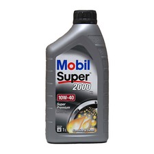 Olio motore MOBIL Super 2000 X1 10W-40 VW 50101, MB 229.1, API CF, 1 litro
