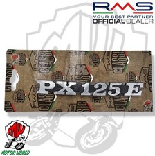 TARGHETTA LATERALE COFANO