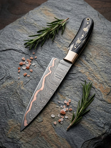 Coltello cucina rame - da,