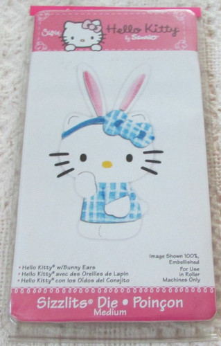 Sizzix hello kitty med die - hello,
