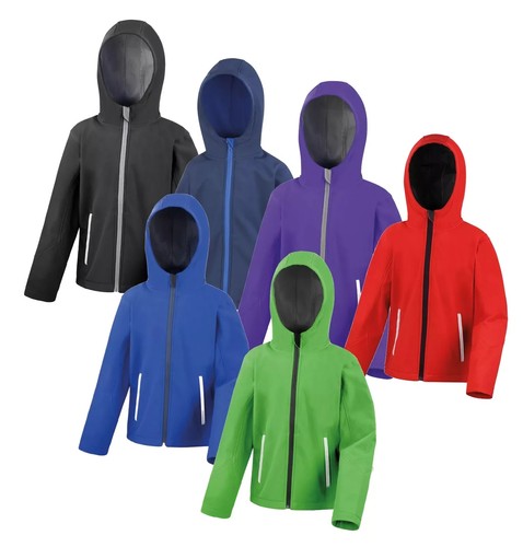 Giacca softshell con cappuccio - softshell,