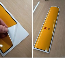 Pellicola adesiva per Targa