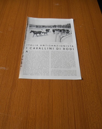 1936 cavallini rodi - 1936, di