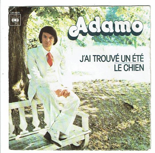 Salvatore adamo disco - adamo, vinile
