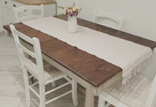 tavolo antico allungabile 800 , restaurato, shabby