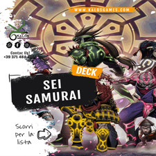 Yugioh! Mazzo Deck SEI SAMURAI da Torneo