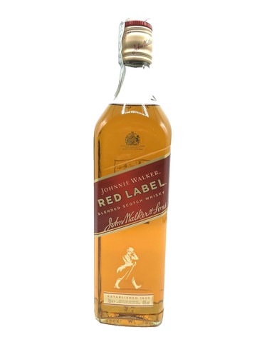 Johnnie walker red - johnnie, label