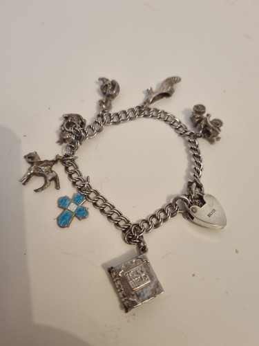 Bracciale vintage argento - bracciale,