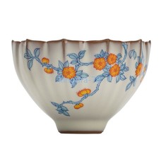 Tazza petali di loto ramo blu