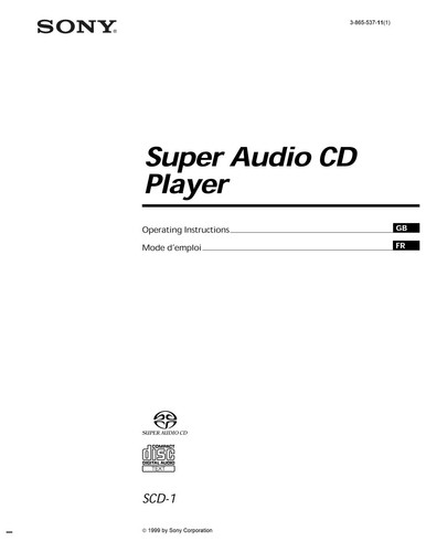 Sony scd super - super, cd
