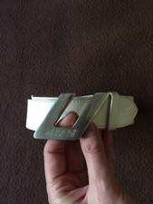 Cintura CESARE PACIOTTI 4US in pelle Bianca Lucida