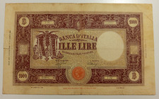 1000 LIRE 06/03/1944 BB