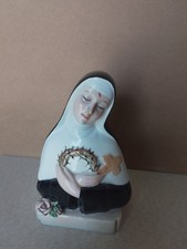 Vintage Ceramica RONZAN TORINO Santa Rita (Epigono Lenci Essevi Tosin Minghetti)