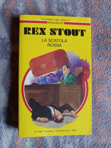 Rex stout scatola rossa - -, la