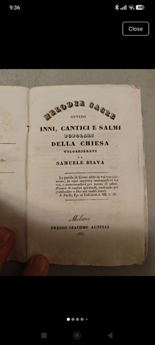 Melodie sacre inni cantici - inni,