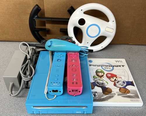 Pacchetto nintendo wii blu - pacchetto,
