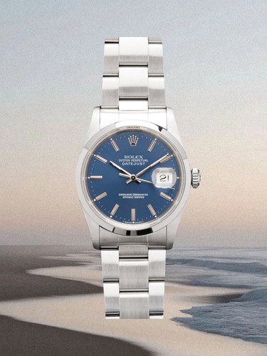 Rolex datejust 16200 blu - datejust,