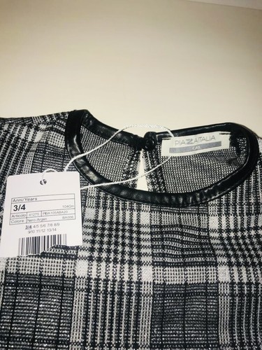 Vestito scozzese bambina baby