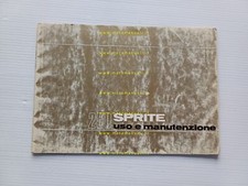 Benelli 250 Sprite-Sport Special-Scrambler 1970 manuale uso originale ITALIANO