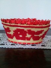 Elegante Cestino Ovale