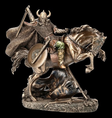 Vichingo figura cavallo - cavallo, in