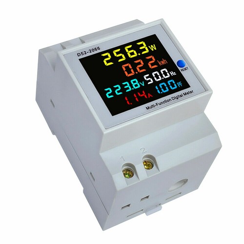 Voltmetro digitale din - rail, ac