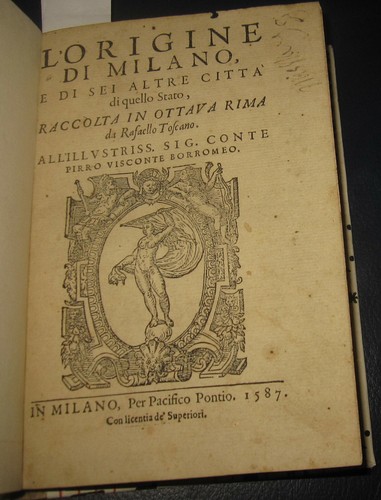 1587 raffaello toscano - 1587,