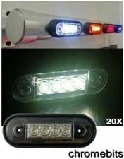 20X Luce Marker Curvata Bianca