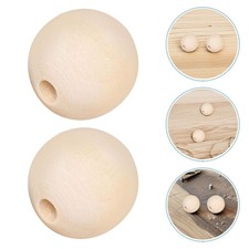  100 Pcs Perle Di Legno La