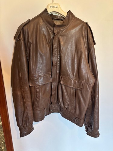 Giacca pelle uomo - uomo, vintage
