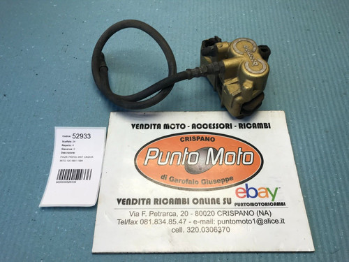 Pinza freno anteriore - , tubo