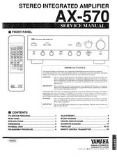 Manuale di servizio per Yamaha