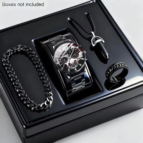 Set orologio uomo quarzo - set,