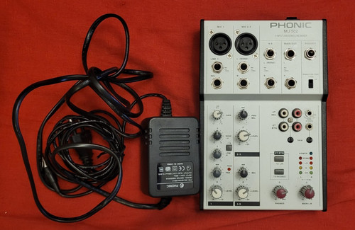 Mini mixer audio phonic - mixer,