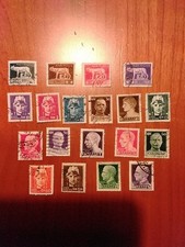 Francobolli 1929 REGNO, vari valori serie Imperiale usati