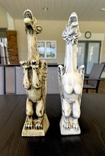 PARIGI GARGOYLE STATUA LUPO