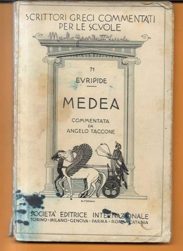Euripide medea commentata - commentata, da